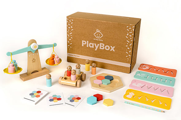 33-34 Monate - Play Box 'Das Gleichgewicht suchen'